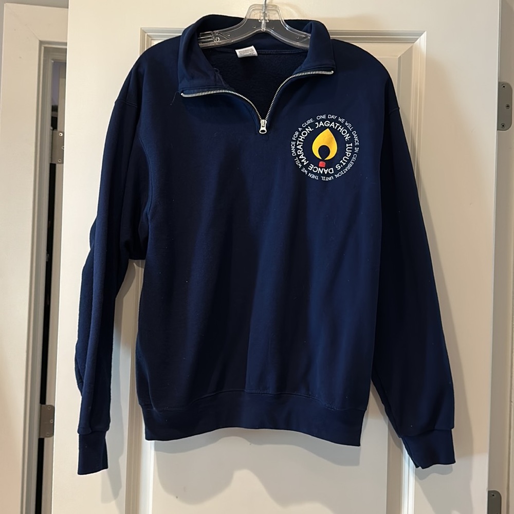 IUPUI Jagathon Riley’s Dance Marathon Navy Quarter Zip